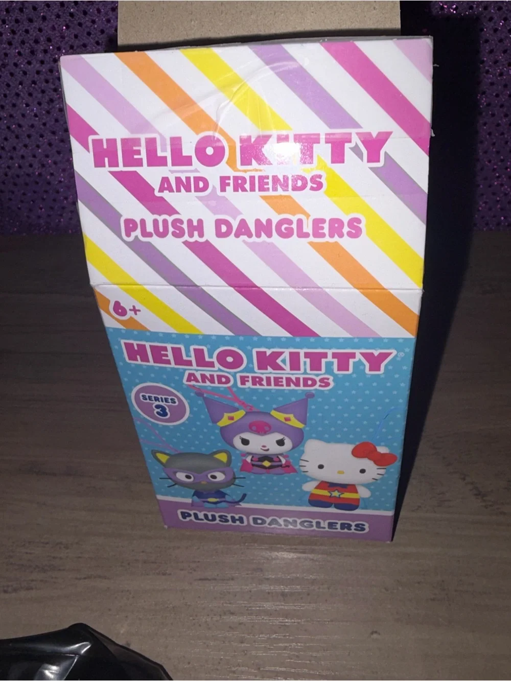 🆕💜🏝️🎉 Hello Kitty & Friends Plush Dangler Keychain Blind Box Figure NIB Sanrio